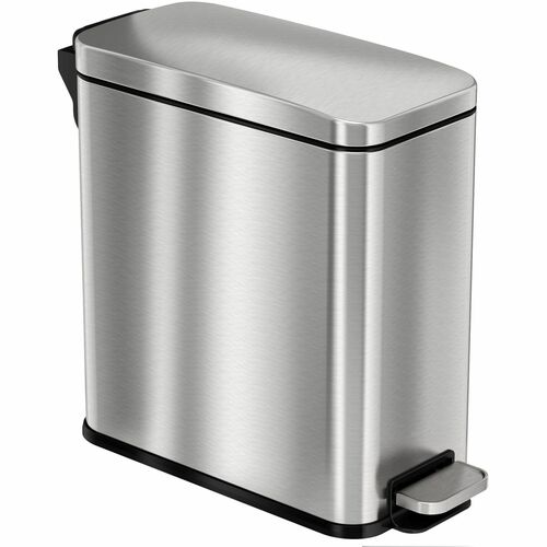 HLS Commercial HLCHLSS03RFR Fire-Rated Soft Step Trash Can