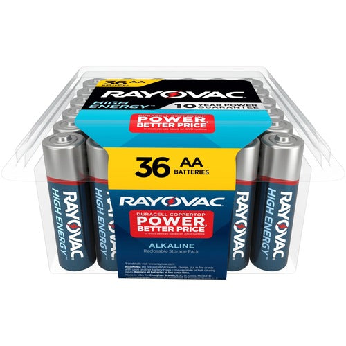 Rayovac RAY81536PP High Energy Alkaline AA Batteries