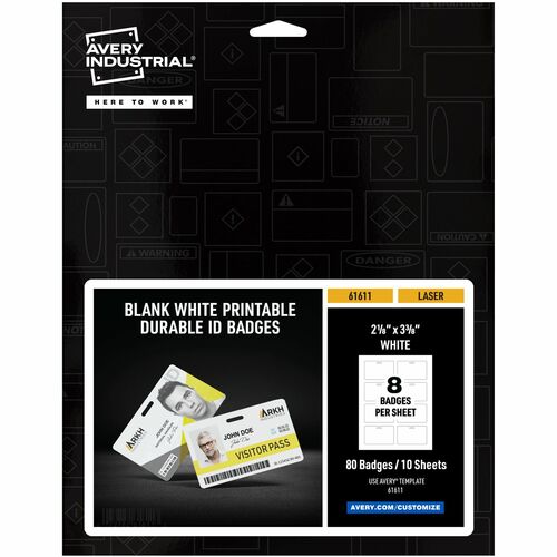 Avery® AVE61611 Name Badge