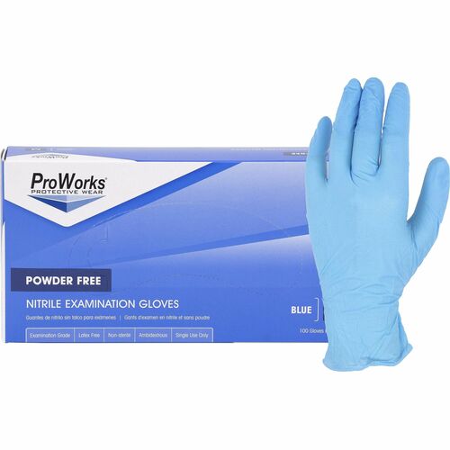 ProWorks HOSGLN135FS Nitrile Powder-Free Exam Gloves