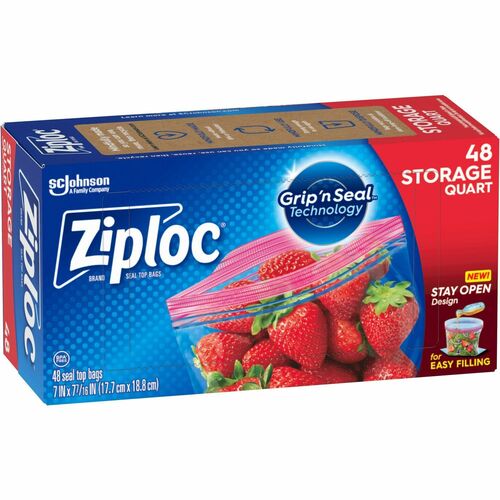 Ziploc® SJN351317CT Stand-Up Storage Bags