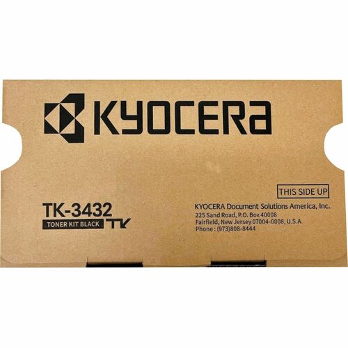 Kyocera KYOTK3432 TK-3432 Original Laser Toner Cartridge - Black - 1 Each