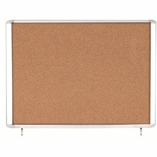 MasterVision BVCVT380601760 Water-Resistant Enclosed Corkboard