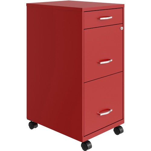 NuSparc NPRVF318BMRD Mobile File Cabinet