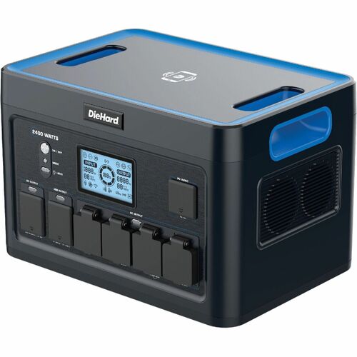 DieHard ESMDH2000401 DieHard 2400-Watt Lithium-ion Portable Power Station/Solar Generator