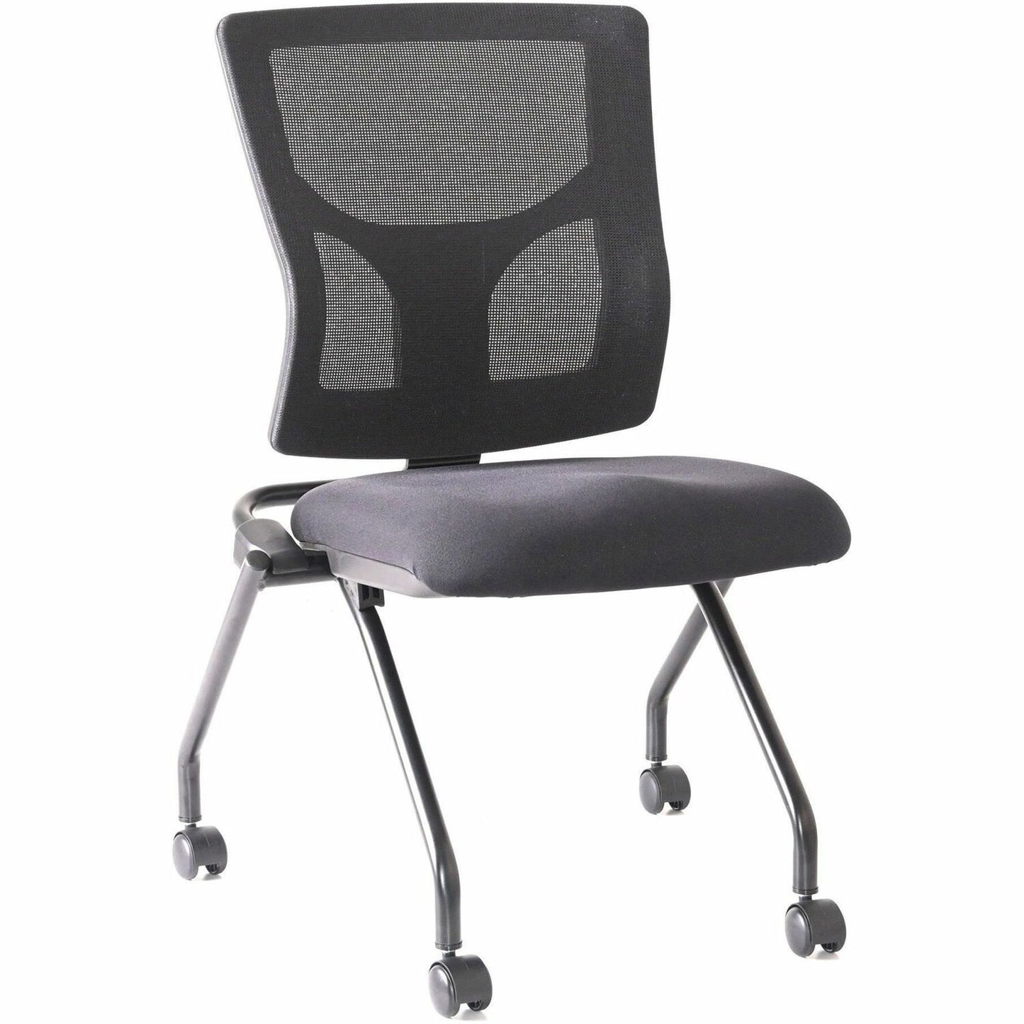 Lorell LLR6201962 Conjure Mesh Training Chairs with Arms