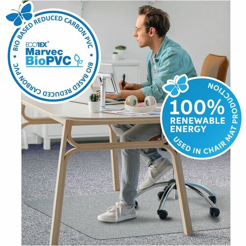 Floortex FLRNCCMFLFG0004 Ecotex Marvec BioPVC Chairmat