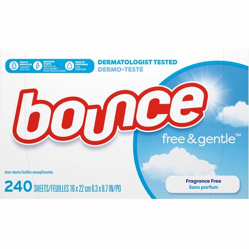 Bounce PGC55312CT Free & Gentle Dryer Sheets