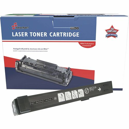 SKILCRAFT® NSN6962212 Remanufactured Standard Yield Laser Toner Cartridge 823A - Black - 1 Each