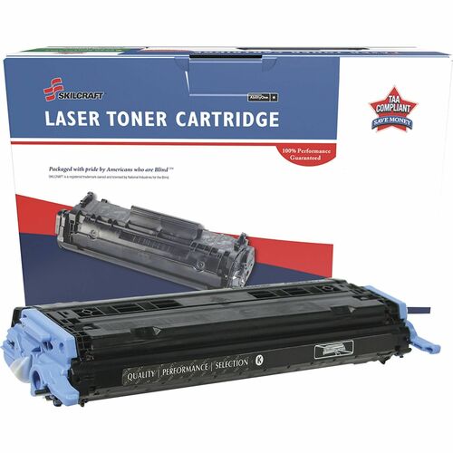 SKILCRAFT® NSN6962218 Remanufactured Laser Toner Cartridge 124A - Black - 1 Each