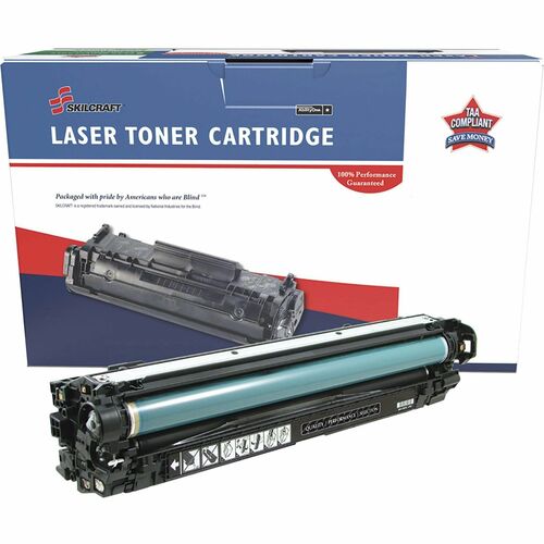 SKILCRAFT® NSN6961580 Remanufactured Laser Toner Cartridge 650A - Black - 1 Each