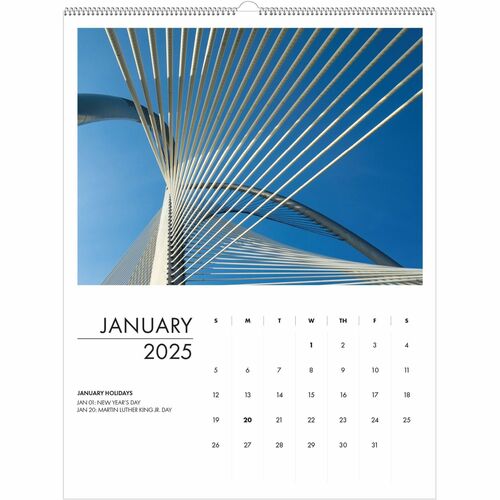 House of Doolittle HOD315 Recycled Architecture Wall Calendar
