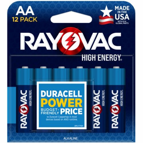 Rayovac RAY81512T Alkaline AA Batteries