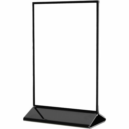 Deflecto DEF4430 Double-Sided Sign Holder w/Base
