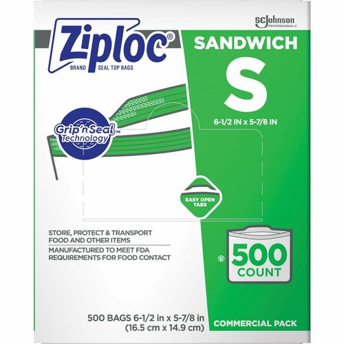Ziploc® SJN373953 Sandwich Bags