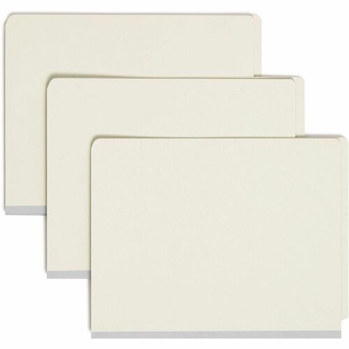 Smead SMD26810 Straight Tab Cut Letter Recycled Classification Folder