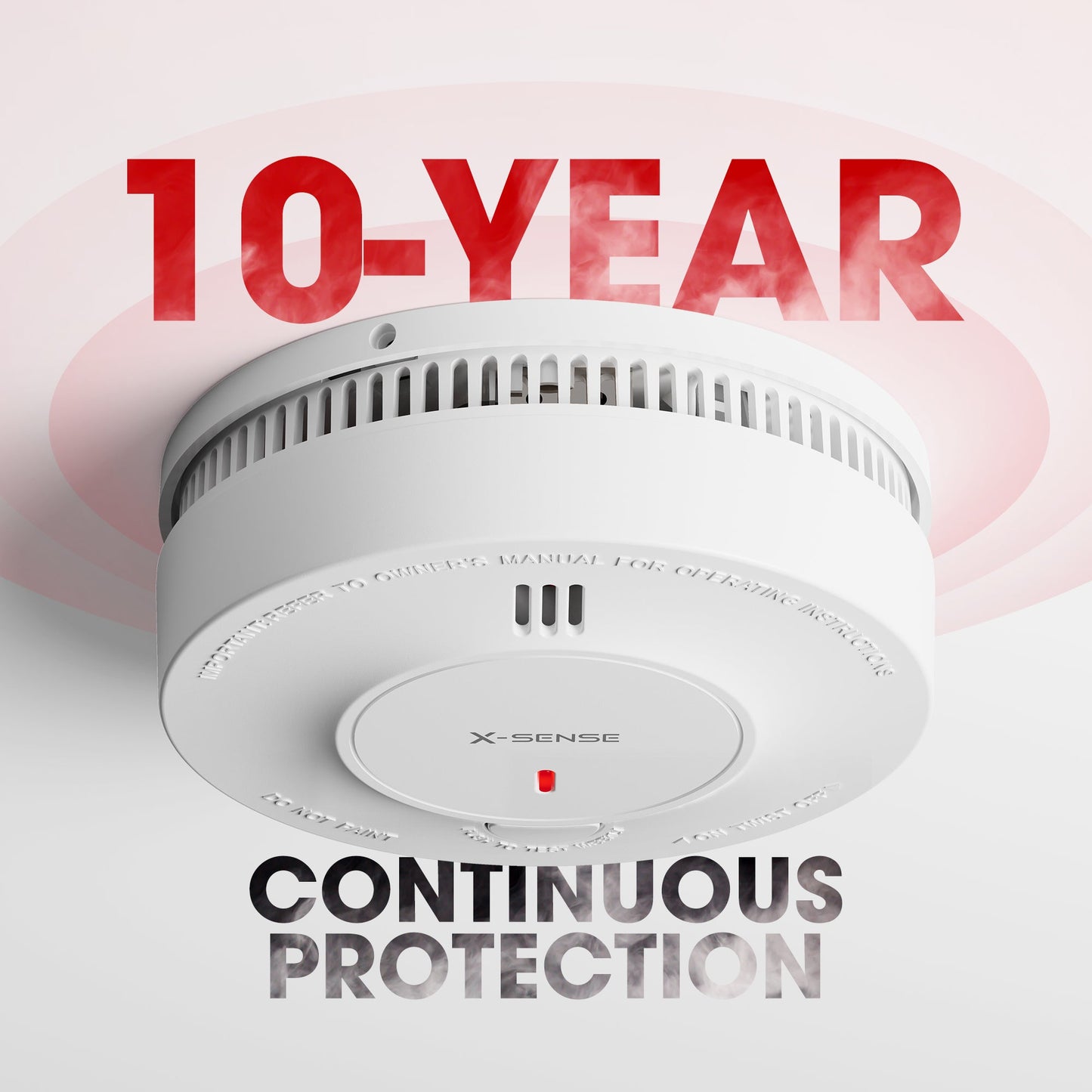 X-Sense SD19-W Wireless Interconnected Smoke Alarm - 1-Pack