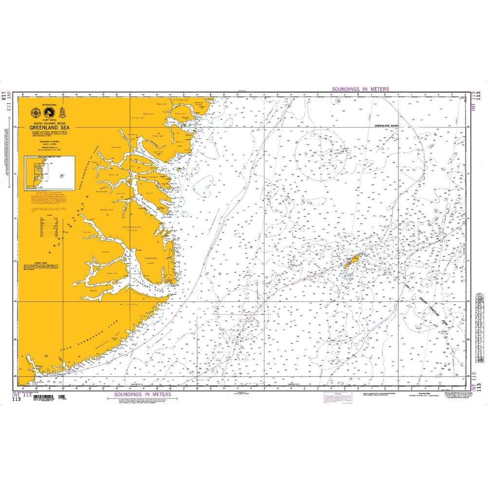 Paradise Clay NGA_113 NGA Chart Greenland Sea