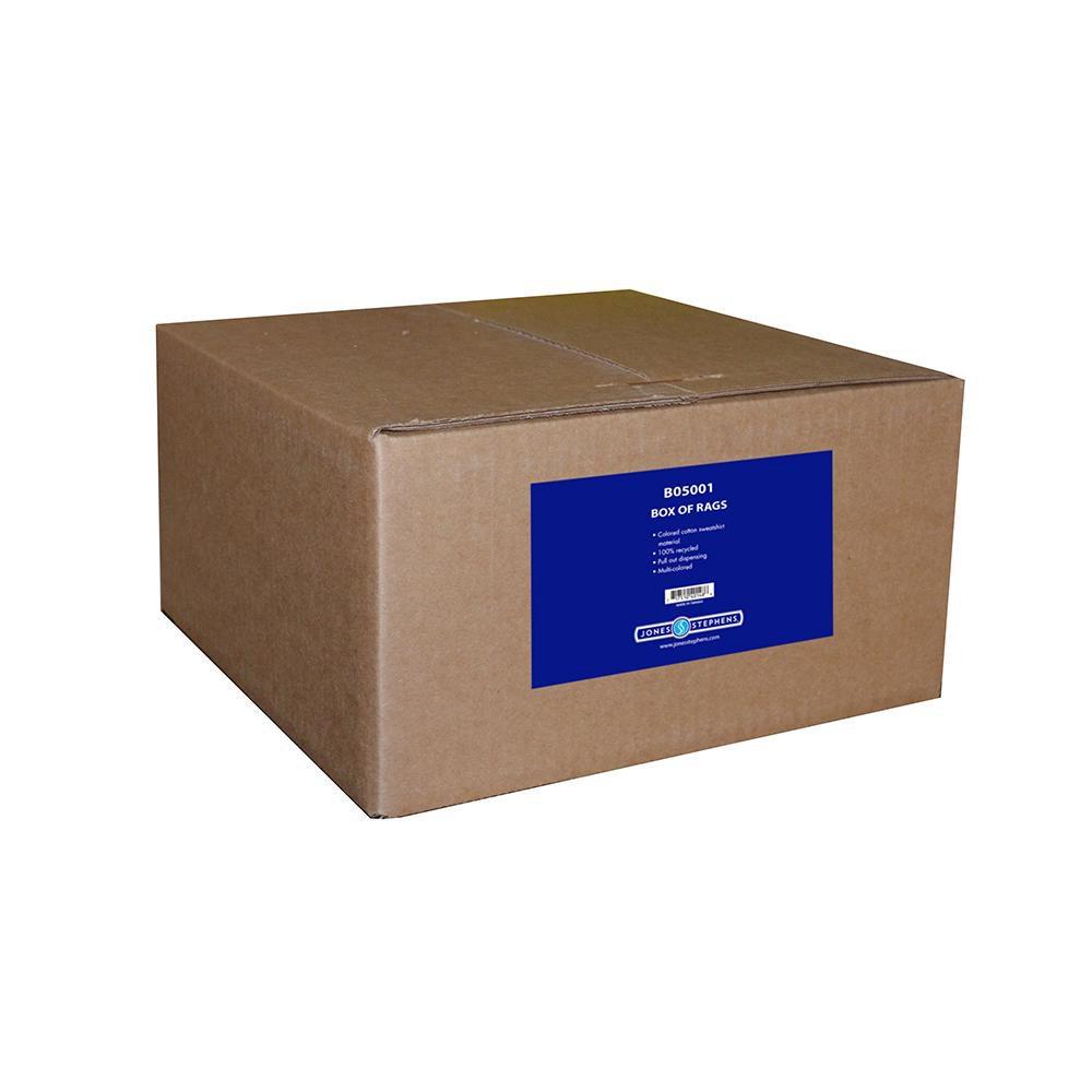 Jones Stephens B05001 4 lb. Box of Rags