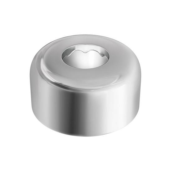 Jones Stephens E04125 1-1/4" CTS Chrome Plated Steel Box Escutcheon, Bag of 5