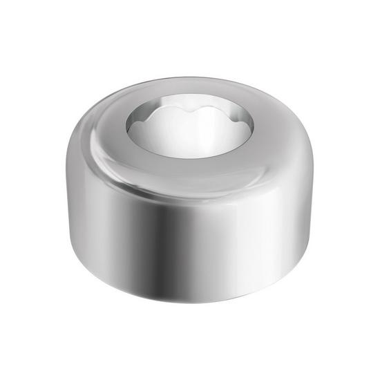 Jones Stephens E04150 1-1/2" CTS Chrome Plated Steel Box Escutcheon, Bag of 5