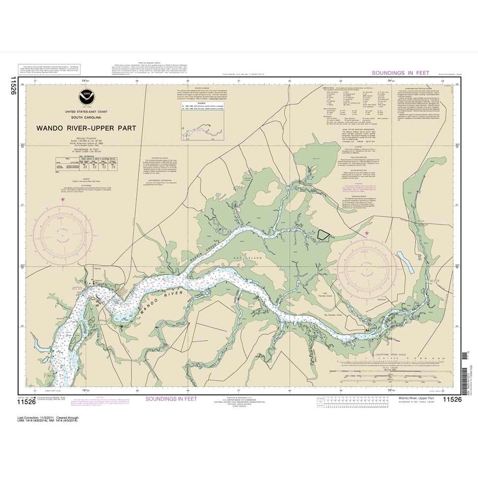 Paradise Clay NO_11526 HISTORICAL NOAA Wando River Upper Part