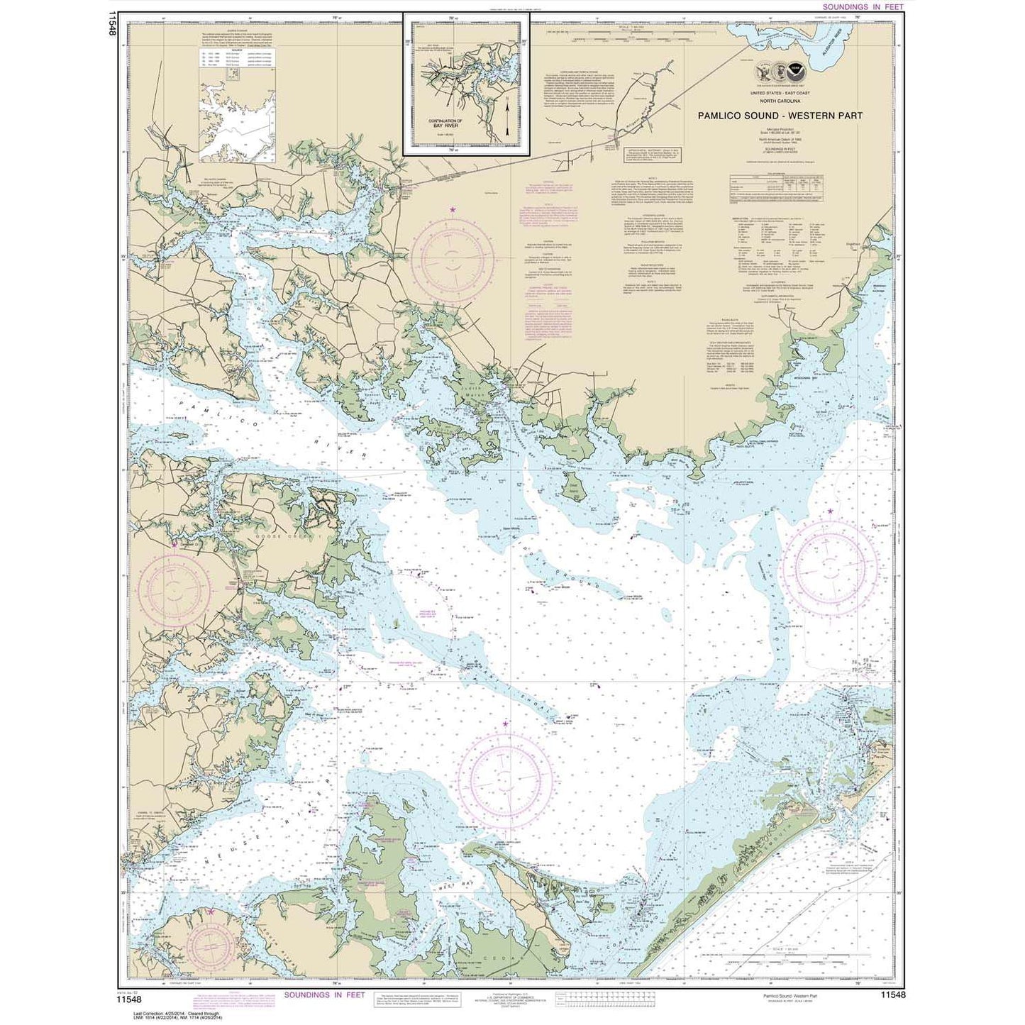 Paradise Clay NO_11548 HISTORICAL NOAA Pamlico Sound Western Part