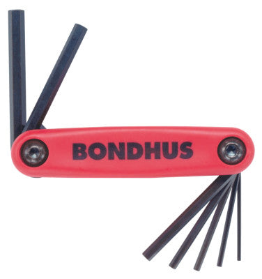 BONDHUS® 12592 1.5Mm-6Mm Gorilla Grip Foldup Tool Set