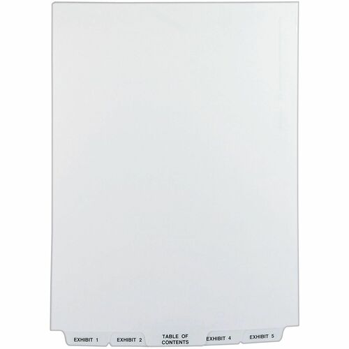 Avery® AVE11378 Avery® Premium Collated Legal Exhibit Dividers with Table of Contents Tab - Style