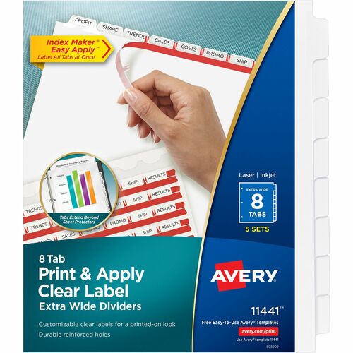 Avery® AVE11441 Avery® Index Maker Index Divider