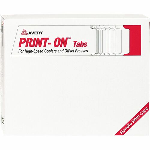 Avery® AVE20416 Avery® Print-On 3-Hole Punched High-Speed Copier Tabs
