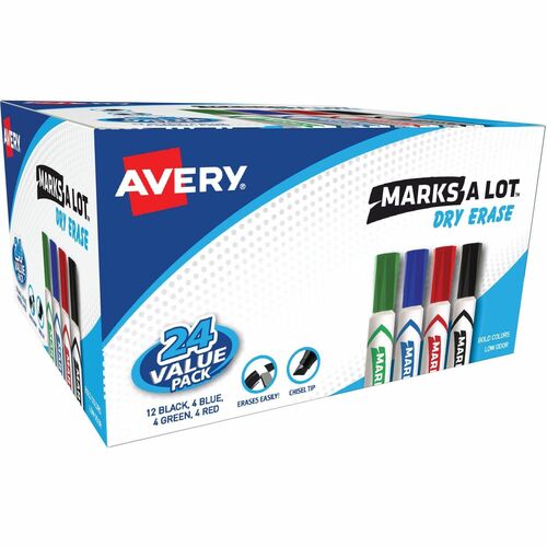 Avery® Marks A Lot AVE98188 Avery® Marks A Lot Marks A Lot Desk-Style Dry-Erase Markers