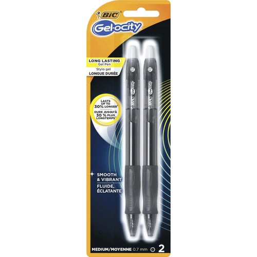 BIC BICRLCP21BK Gel Retractable Pens