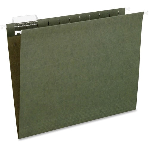 Pendaflex PFX81602 Essentials 1/5 Tab Cut Letter Recycled Hanging Folder