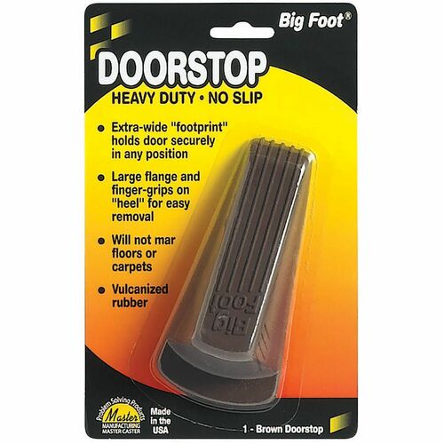 Big Foot MAS00920 Doorstop - Brown