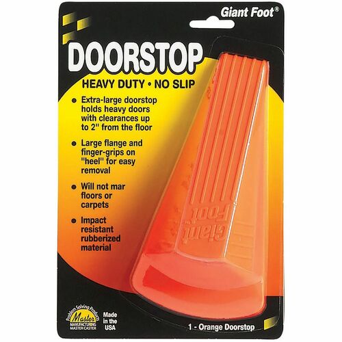 Giant Foot MAS00965 Doorstop - Orange