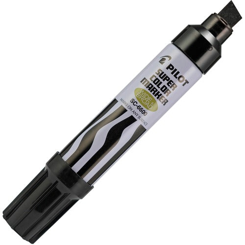 Pilot PIL43100 Jumbo Chisel Felt Tip Permanent Markers