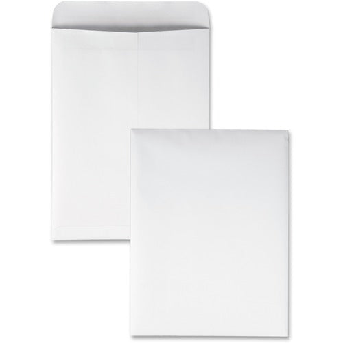 Quality Park QUA43517 Redi-Seal Envelope - Catalog - #10 1/2 - 9" Width X 12" Length - 28 Lb - Self-Sealing - 100 / Box - White
