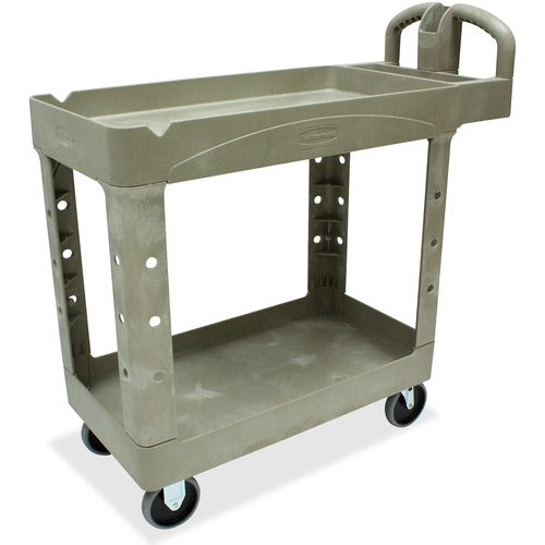 Rubbermaid Commercial RCP450088BG Two Shelf Service Cart