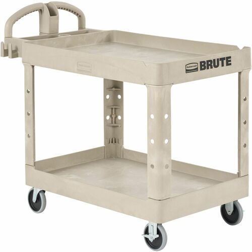 Rubbermaid Commercial RCP452088BG Two Shelf Service Cart