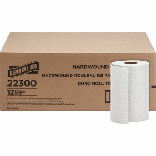Genuine Joe GJO22300 Hardwound Roll Paper Towels