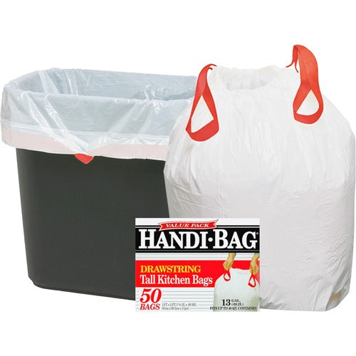 Berry WBIHAB6DK50N Handi-Bag Drawstring Tall Kitchen Bags