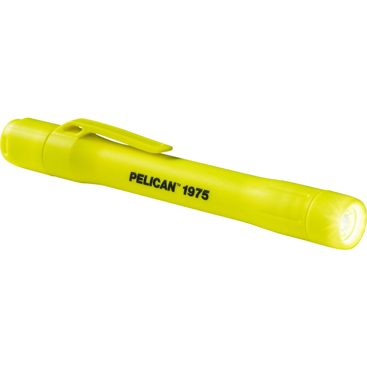 PELICAN 1975 2AAA PENLIGHT with H.BRACKET ABS YELLOW