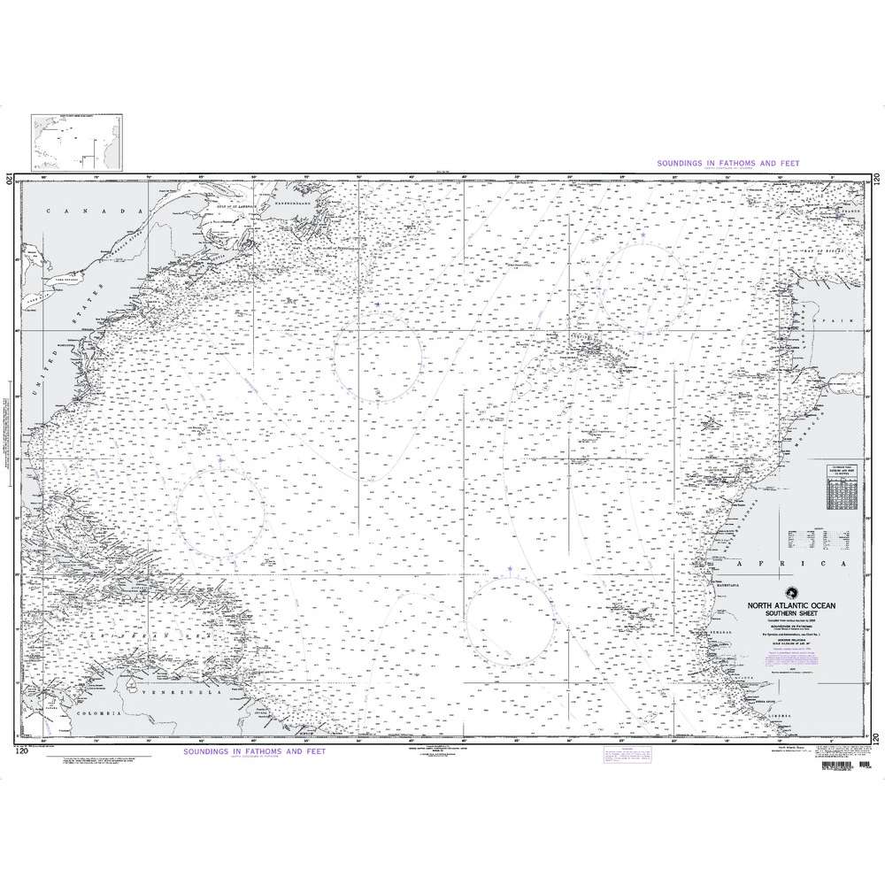Paradise Clay NGA_120 NGA North Atlantic Ocean Southern Sheet