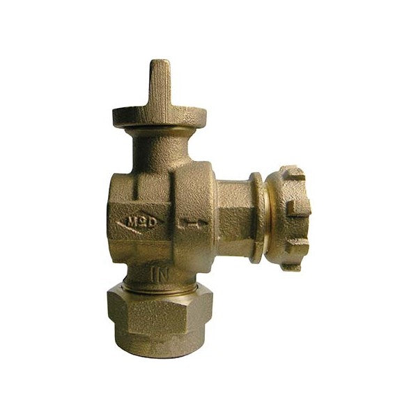 A.Y. McDonald 5149-311 74612Byq 1X3/4X02 Angle Ball L/Chk Cts X Yoke - Nl