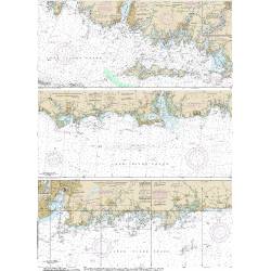 Paradise Clay NO_12372 HISTORICAL NOAA Long Island Sound-Watch Hill to New Haven Harbor (6 PAGE FOLIO)
