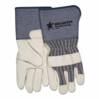 MCR SAFETY 1936XL 4-1/2" Gauntlet Mustangpremium Grain Leath (1 PR)
