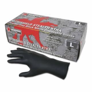 MCR SAFETY 6062M Nitri-Stealth Xtra Blacknitrile (100 EA)