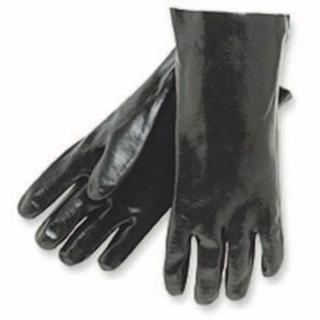 MCR SAFETY 6300 14" Gauntlet Interlock Lined Smooth Fini (1 PR)