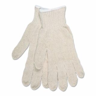 MCR SAFETY 9636LM Large Cotton/Polyester Natural String Knit Glove (1 PR)